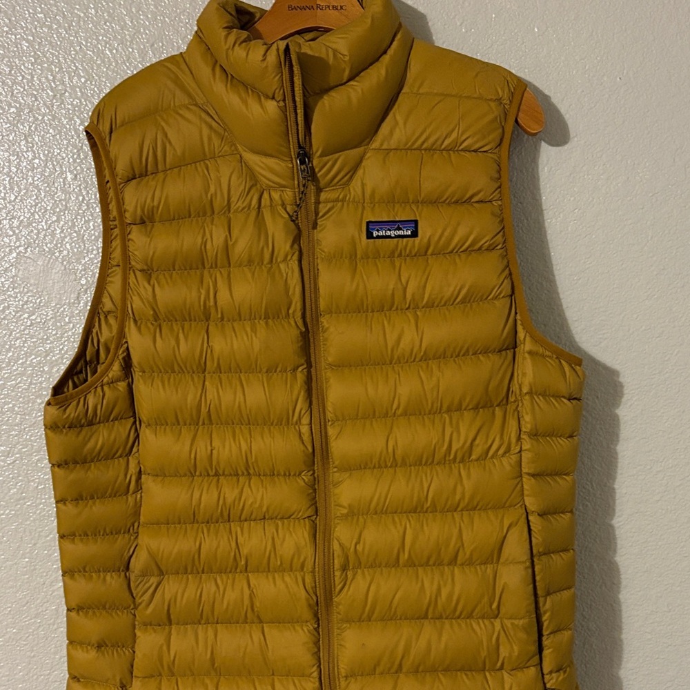 Patagonia Golden Yellow Quilted Vest